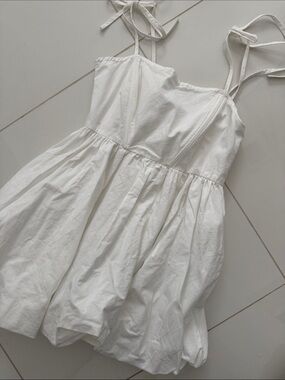 OAK + FORT White Tie-Strap Sundress for women